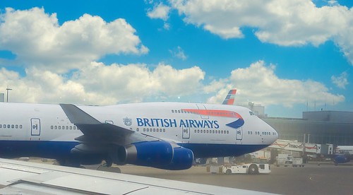 A 747 in the Fog at Heathrow