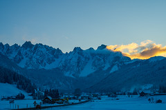 Sunset in the Alps