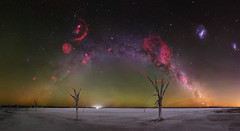 Summer Milky Way at Lake Ninan, Western Australia