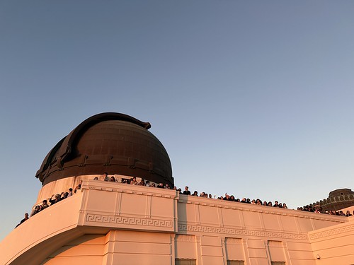 Sunset Watchers at the Griffith Observatory