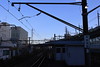 Toei 10-300 Series Train across JR Tracks at the East of Hashimoto Station 2