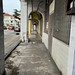 Arches on the sidewalk in Ipoh- something I would see later in Melacca as well
