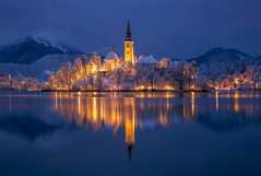 Winter Warmth, Lake Bled, Slovenia