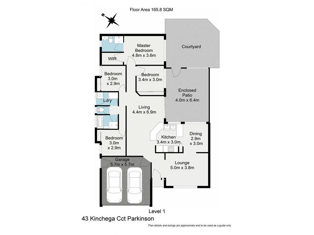 43 Kinchega Circuit, Parkinson QLD 4115 floorplan