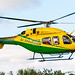 Airborne - the Wiltshire Air Ambulance's  Bell 429 GlobalRanger helicopter - Salisbury