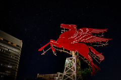 Pegasus Flies at Night
