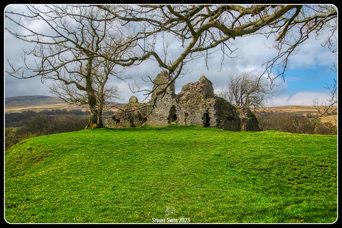 Pendragon Castle, Mallerstang Dale, Kirkby Stephen, Cumbria, England UK