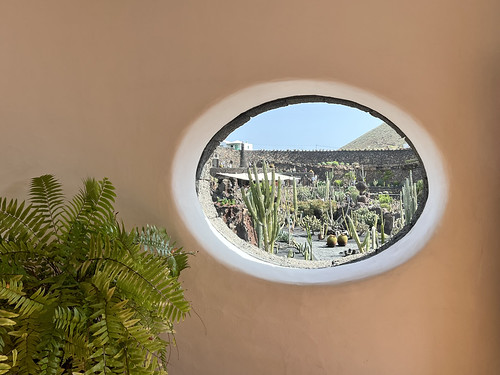 Jardín de Cactus en Guatiza - Teguise - Lanzarote - Última obra de César Manrique   - FOTOGRAFÍA DE ANTONIO MARIN SEGOVIA
