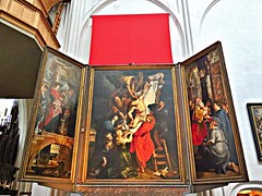Descent from the Cross by Peter Paul Rubens, Cathedral of Our Lady, Antwerp, Belgium