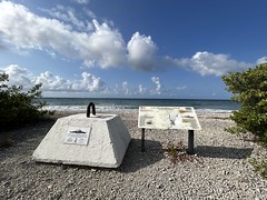 Memorial to WWII wrecks