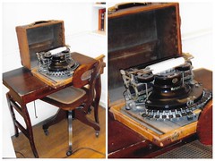 Detroit Michigan - Detroit Institute of Arts Museum - Wayne County - Hammond Multiplex typewriter  1919