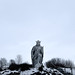 Viking statue at Viking Park in Gimli, Canada