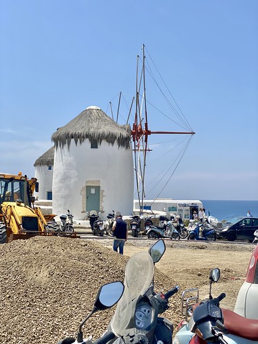 Chora Windmills, Mykonos, Greece
