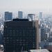 Hazy morning view from Umeda Sky Building
