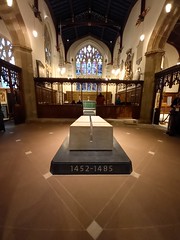 King Richard III's tomb, Leicester Cathedral