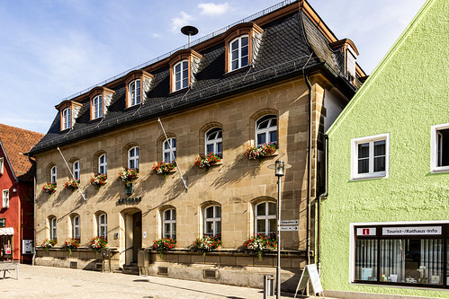 Former District Office, Pegnitz, Upper Franconia, Franconia, Bavaria, Germany