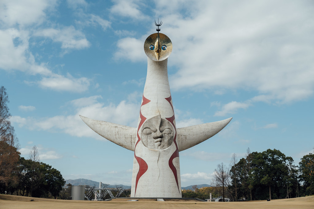 大阪攝影景點｜如果你看過20世紀少年，那來大阪就一定要來萬博紀念公園與太陽之塔