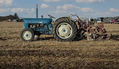 Blue Fordson Highlands of Fife Ploughing Match Scotland