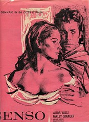 poster movie - senso - di luchino visconti - con alida valli