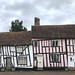 Lavenham - medieval houses lean together in the High Street