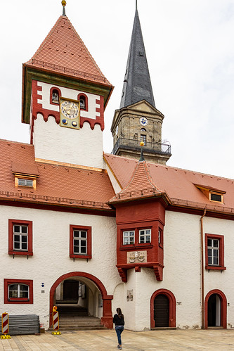 Old Town Hall, Marktredwitz, Upper Franconia, Franconia, Bavaria, Germany