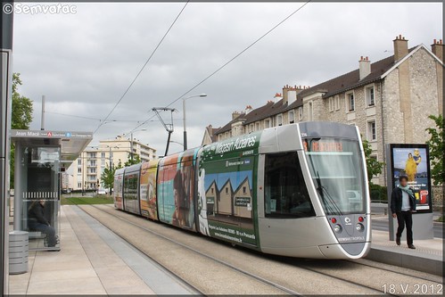 Alstom Citadis 302 – Transdev Reims  / Citura n°116