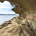 Malaspina Galleries coastal sandstone erosion