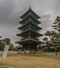 5 stroy Pagoda.  Zentsuji Buddhist Temple, Zentsuji, Japan