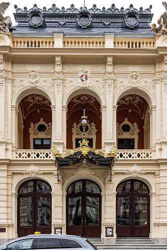 Municipal Theatre, Karlovy Vary, Bohemia, Czechia