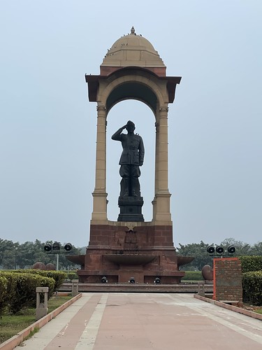 Unknown Soldier Memorial near India Gate / New Delhi