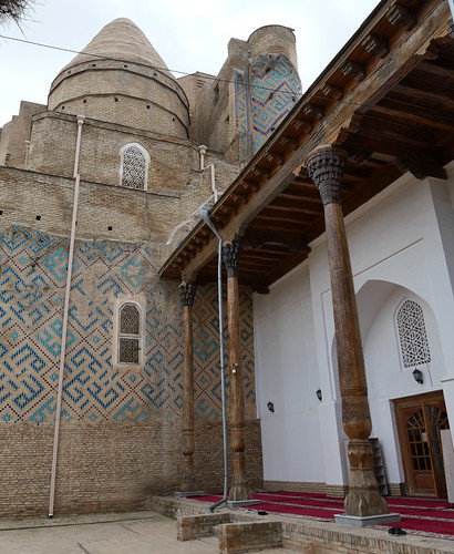 Mosquée de l'imam Khazrati et mausolée de Djahangir, Dorus Saodat, Chakhrisabz, province de Kachkadaria, Ouzbékistan.