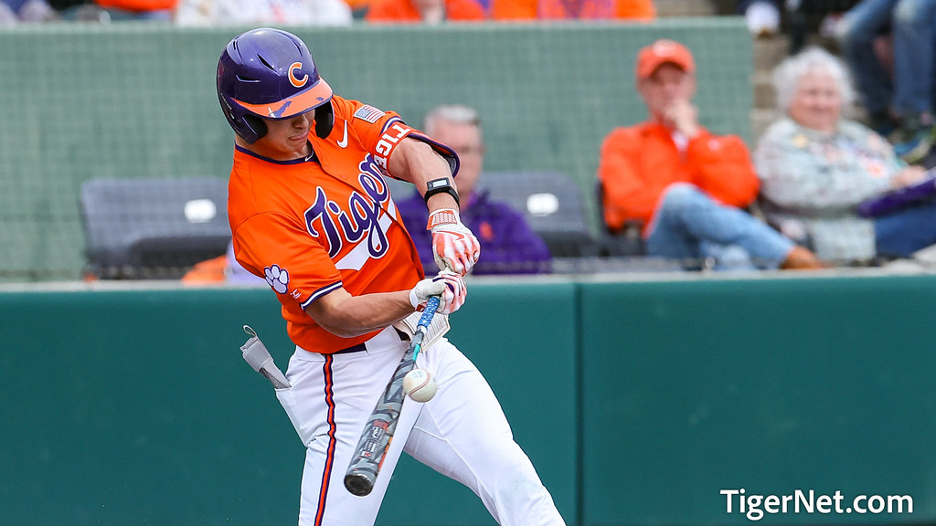 Clemson Baseball Photo of Will Taylor and xavier