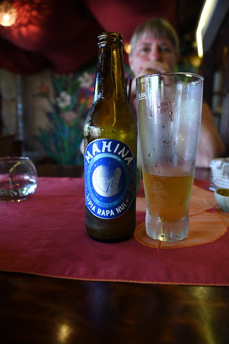 Mahina, the locally brewed beer - Rapa Nui - Easter Island - Isla de Pasqual beer - Hanga Roa -