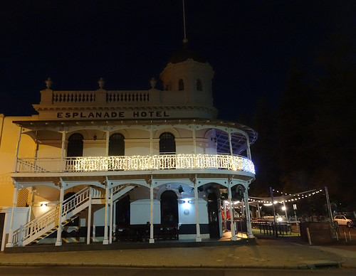 Esplanade Hotel at Night