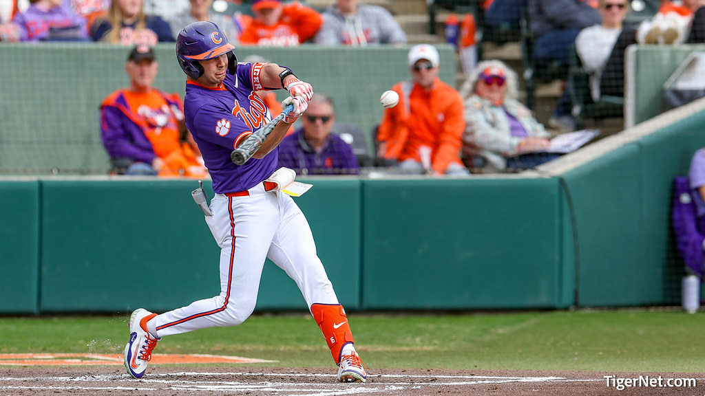 Clemson Baseball Photo of Will Taylor and xavier