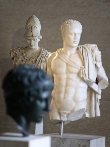 Bust of Athena in the Glyptothek in Munich