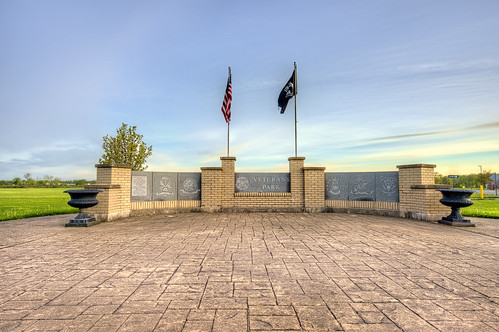 Grand Island Veterans Memorial Wall