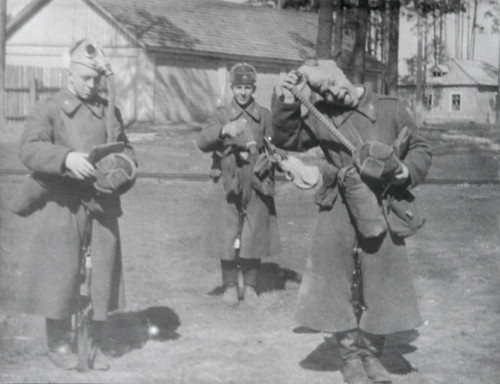 Юлий Слободкин Военные учения Ковров 1963.