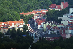 Wałbrzych widziany z Chełmca