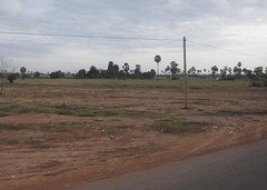 Cambodian countryside between Phnom Penh and Siem Reap (2016) - កម្ពុជា។