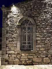 Window of the church from the 12th century