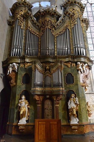 An organ at Heiligenkreuz Abbey