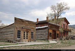 Bannack ghost town, MT, USA