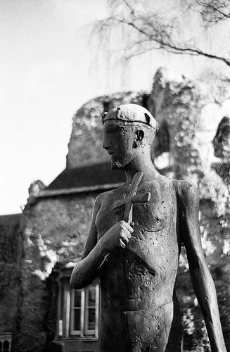 Bury St Edmunds St Edmund Statue