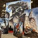 NYCC 2022 Godzilla artwork at the IDW Publishing booth