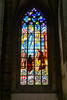 Stained Glass in St. Barbara's Church, Kutn Hora