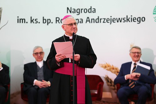 Wręczenie Nagrody im. ks. bp. Romana Andrzejewskiego (Warszawa, 29.02.2024 r.)