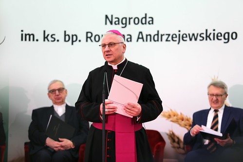 Wręczenie Nagrody im. ks. bp. Romana Andrzejewskiego (Warszawa, 29.02.2024 r.)