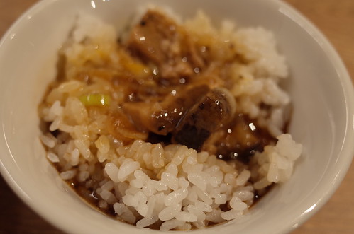 14Ricoh GRⅡ東池袋一丁目R+東京ブラックスープを加えてすき焼き風チャーシューTKG.