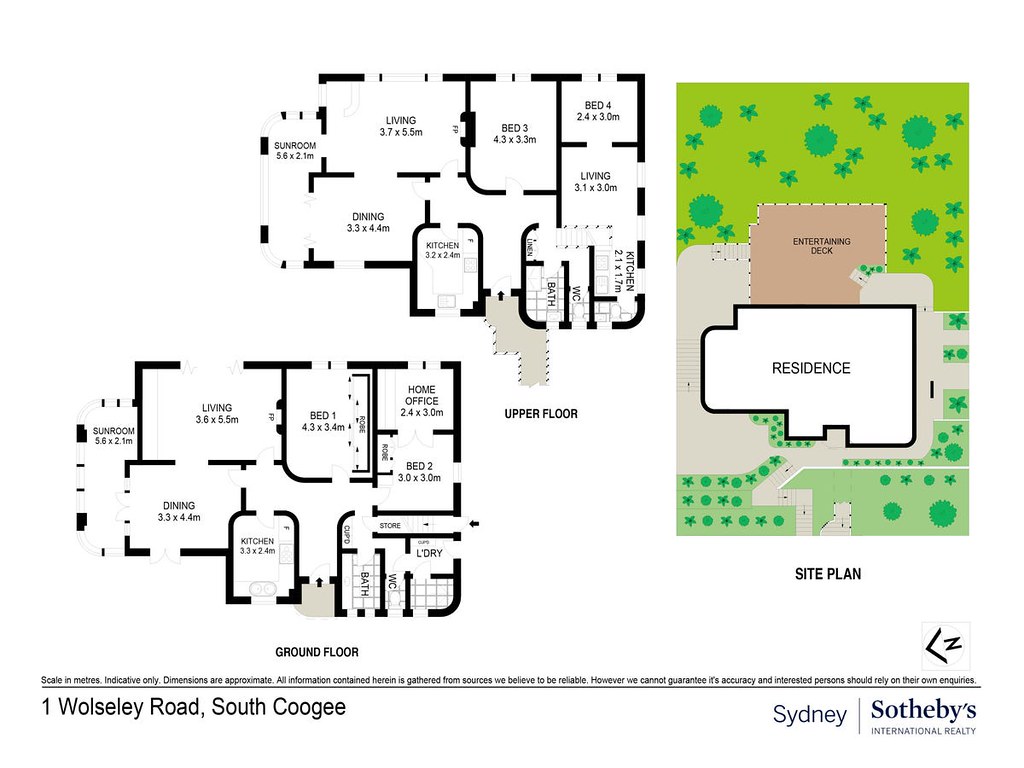 1 Wolseley Road, South Coogee NSW 2034 floorplan